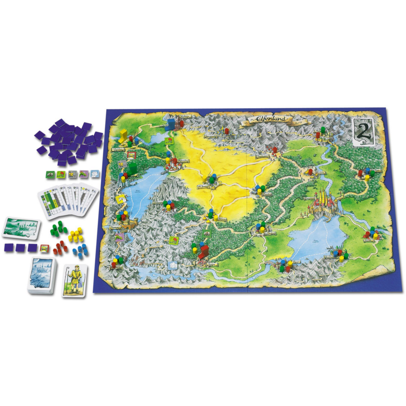 Amigo Elfenland Brettspiel, Spiel des Jahres 1998