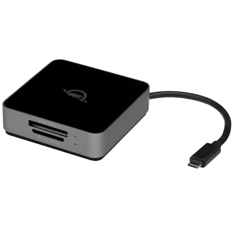 OWC Atlas Dual CFexpress + SD Card Card Reader Kartenleser, aluminium