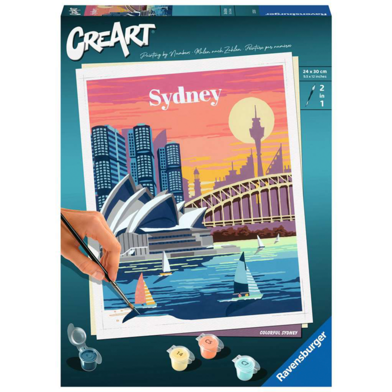 Ravensburger CreArt - Colorful Sydney Malen