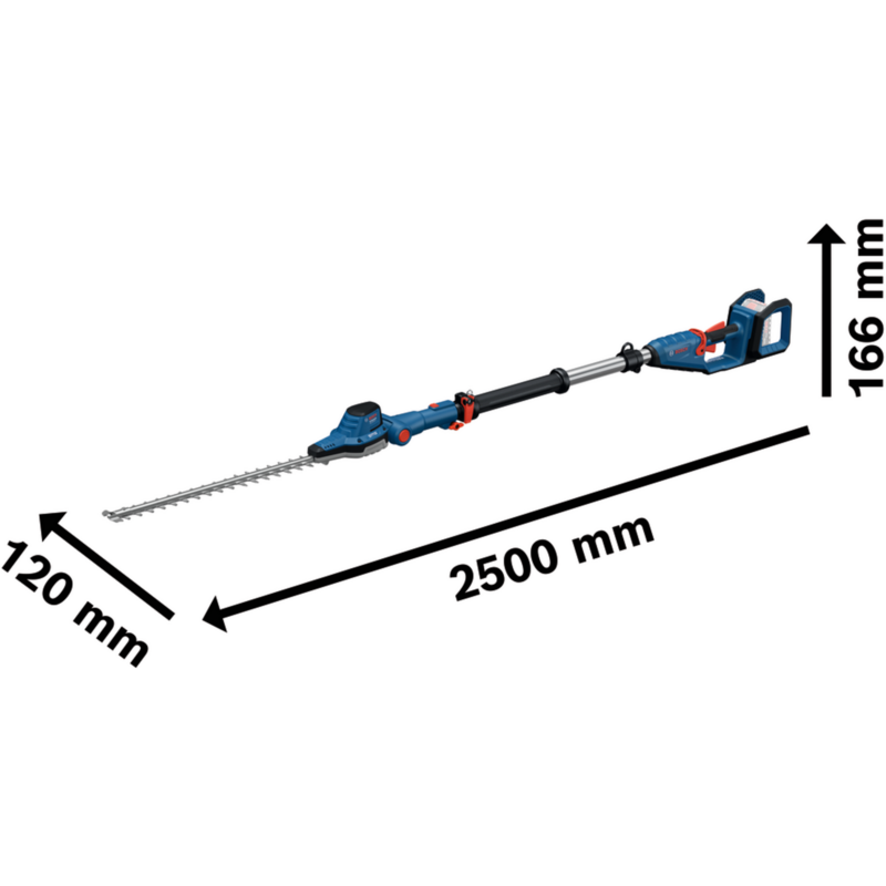 Bosch Professional Akku-Teleskop-Heckenschere GHE 18V-50 TP Professional solo