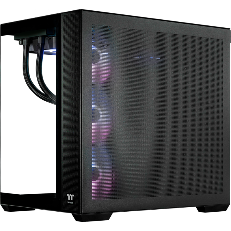 Thermaltake FTW RTX 5080 Black Gaming-PC, schwarz/transparent, Windows 11 Home, Gebraucht