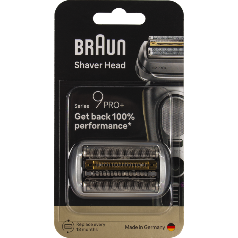 Braun Series 9 Kombipack 96M Scherkopf, silber