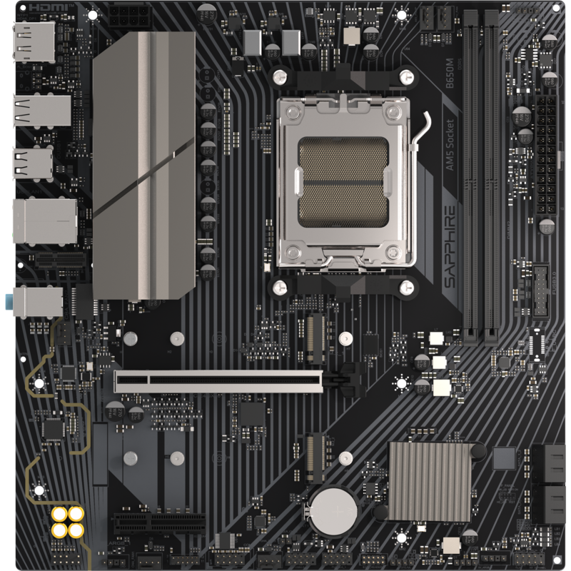 SAPPHIRE B650M-E Mainboard, schwarz
