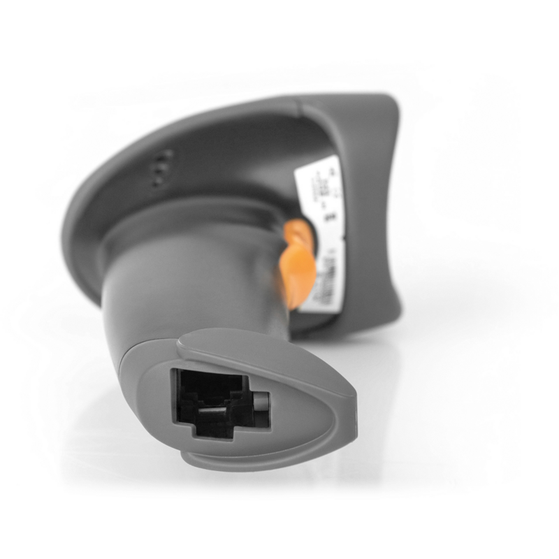 Digitus 2D Barcode Handscanner Barcode-Scanner, schwarz, Akkubetrieb, mit