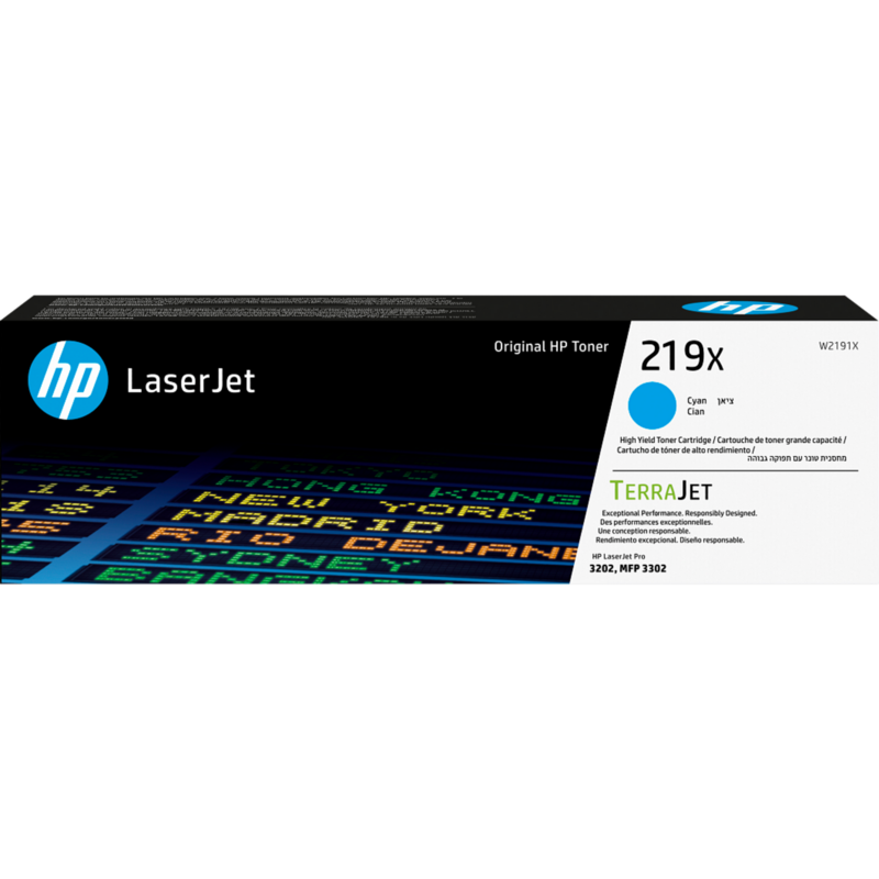HP Toner cyan 219X (W2191X)
