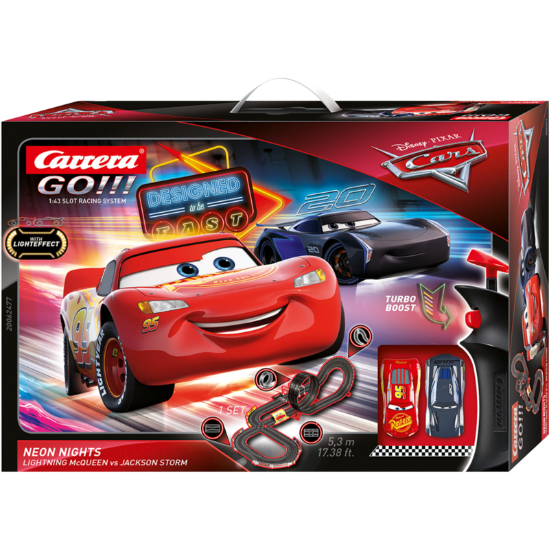 Carrera GO!!! Disney Pixar Cars - Neon Nights Rennbahn