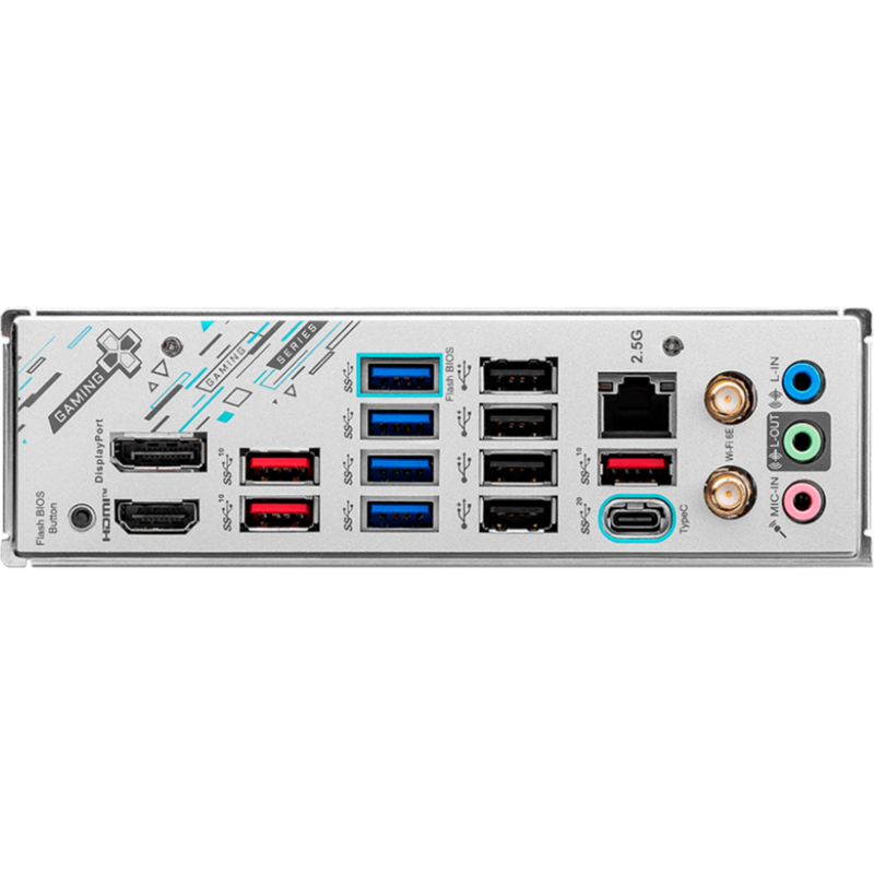 MSI X670E GAMING PLUS WIFI Mainboard, schwarz/silber, Gebraucht