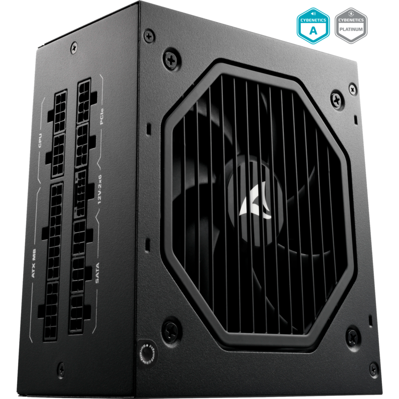 Sharkoon Rebel P20 1000W PC-Netzteil, schwarz, 1x 12 Pin High Power Anschluss