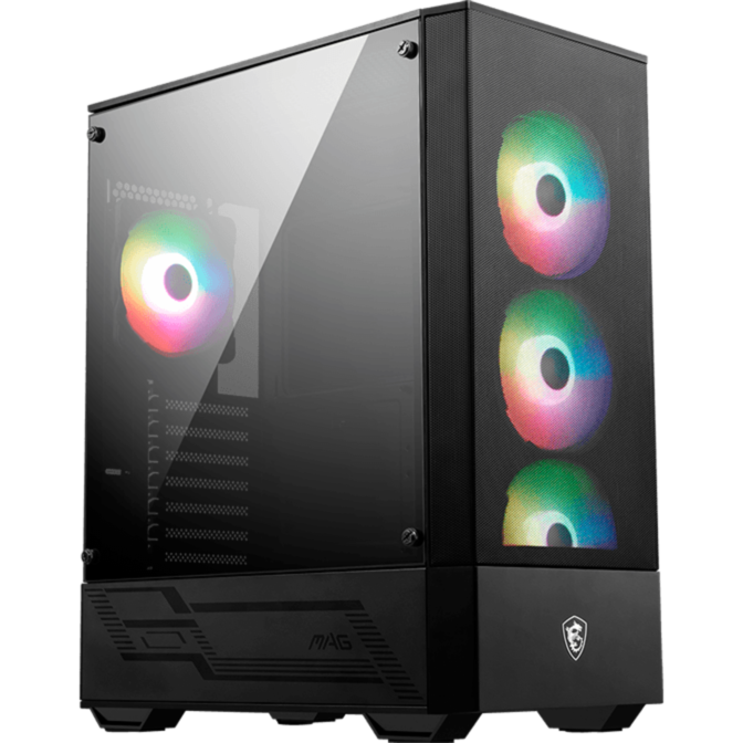 MSI MAG FORGE 112R Tower-Gehäuse, schwarz, Tempered Glass