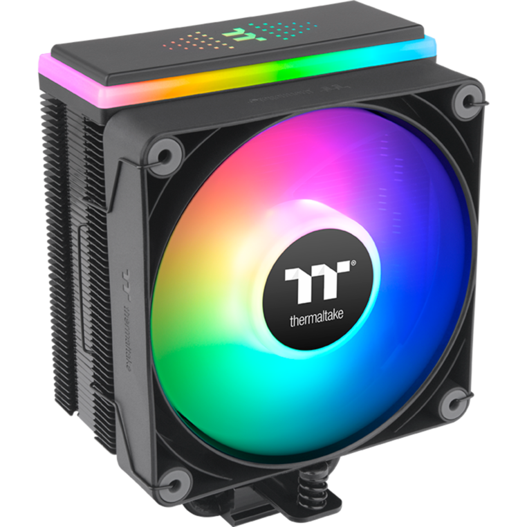 Thermaltake ASTRIA 200 ARGB Lighting CPU Cooler CPU-Kühler, schwarz