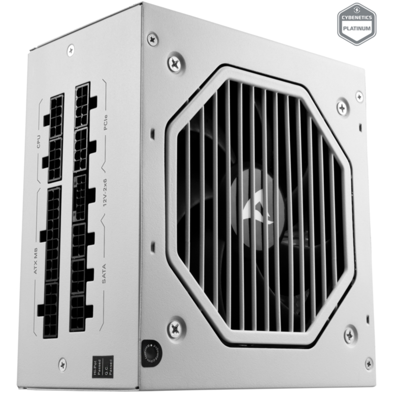 Sharkoon Rebel P20 1000 White PC-Netzteil, weiß, 1x 12 Pin High Power Anschluss