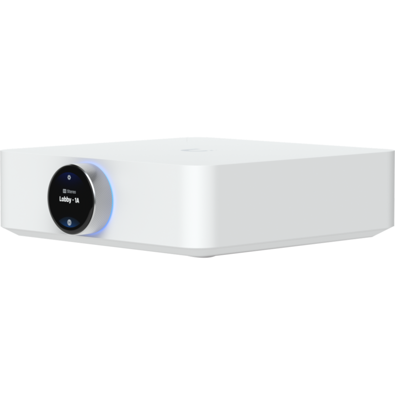 Ubiquiti PowerAmp Verstärker, weiß, WLAN, AirPlay 2, Spotify Connect
