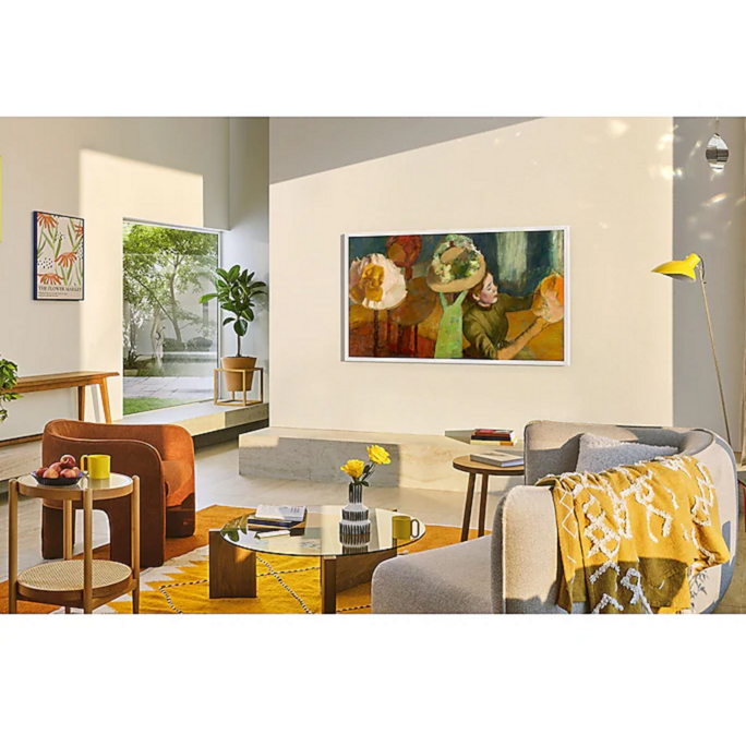 Samsung GQ65LS03FAUXZG The Frame QLED-Fernseher, schwarz, UltraHD/4K, Vision AI