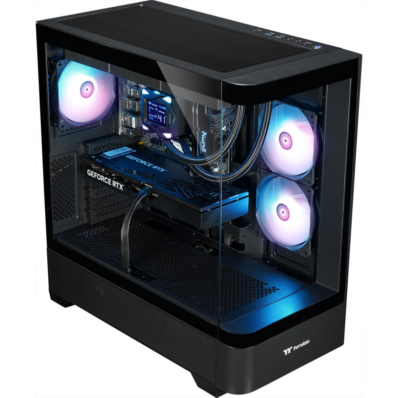 Thermaltake FTW V290a 5070 Gaming-PC, schwarz/transparent, Windows 11 Pro