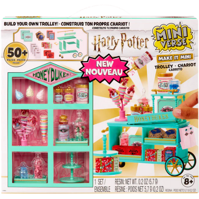 MGA Entertainment MGA's Miniverse - Make It Mini Honeydukes Trolley Harry Potter