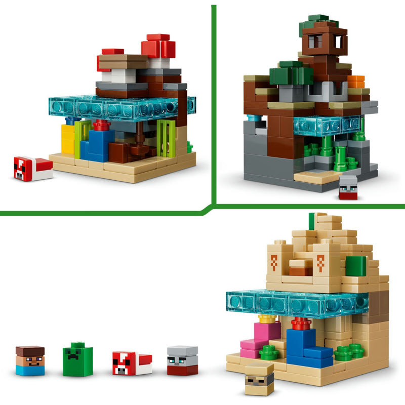 LEGO Minecraft Mini-Biome Konstruktionsspielzeug