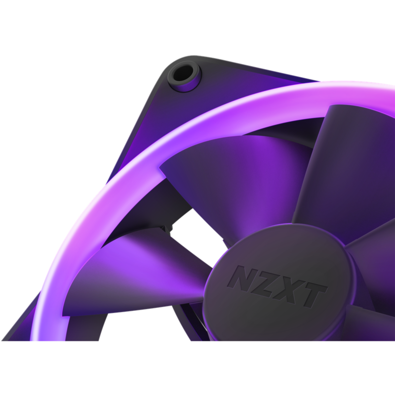 NZXT F120 RGB-Dreierpack 120x120x26 Gehäuselüfter, schwarz, 3er Pack inkl. RGB &, Gebraucht