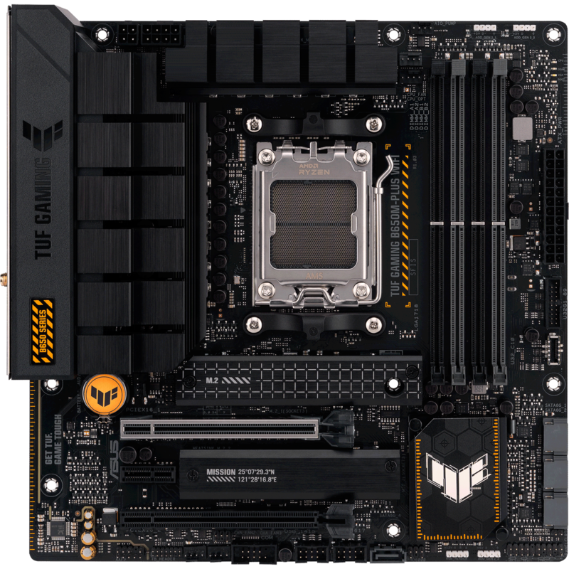 ASUS TUF GAMING B650M-PLUS WIFI Mainboard, schwarz