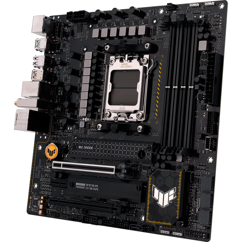 ASUS TUF GAMING B650M-PLUS WIFI Mainboard, schwarz, Gebraucht