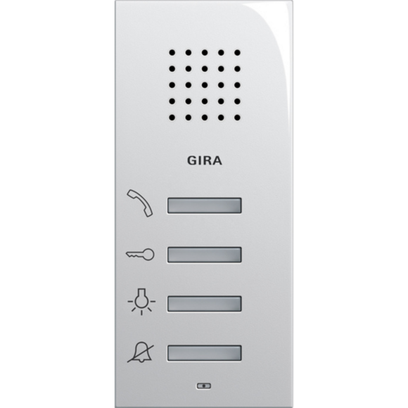 Gira Wohnungsstation Freisprechen Aufputz Kunststoff System 55 mit