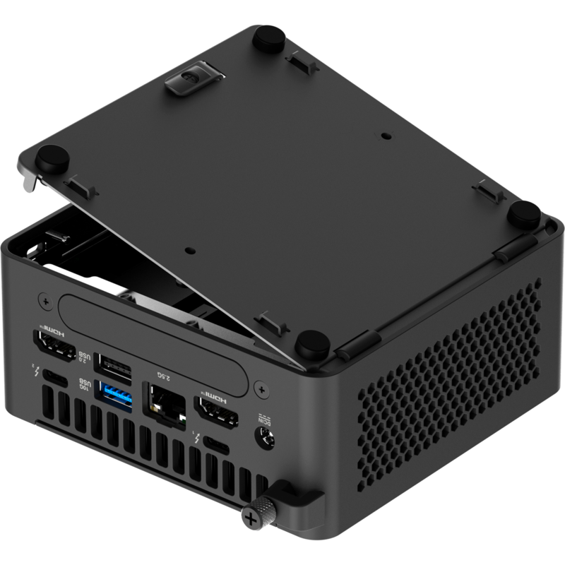 ASUS NUC 15 Pro Tall RNUC15CRHU700002 Mini-PC, schwarz, ohne Betriebssystem