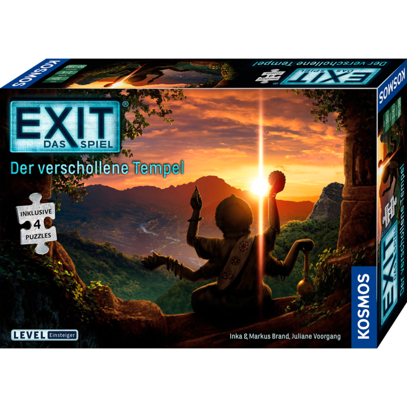 Kosmos EXIT - Das Spiel + Puzzle - Der verschollene Tempel Partyspiel