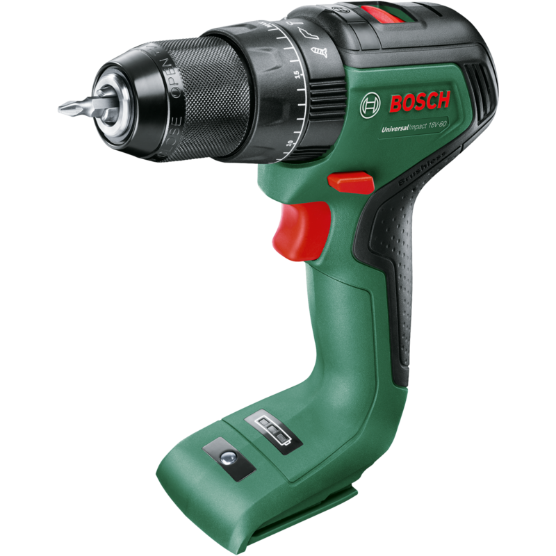 Bosch Heimwerken & Garten Akku-Schlagbohrschrauber UniversalImpact 18V-60