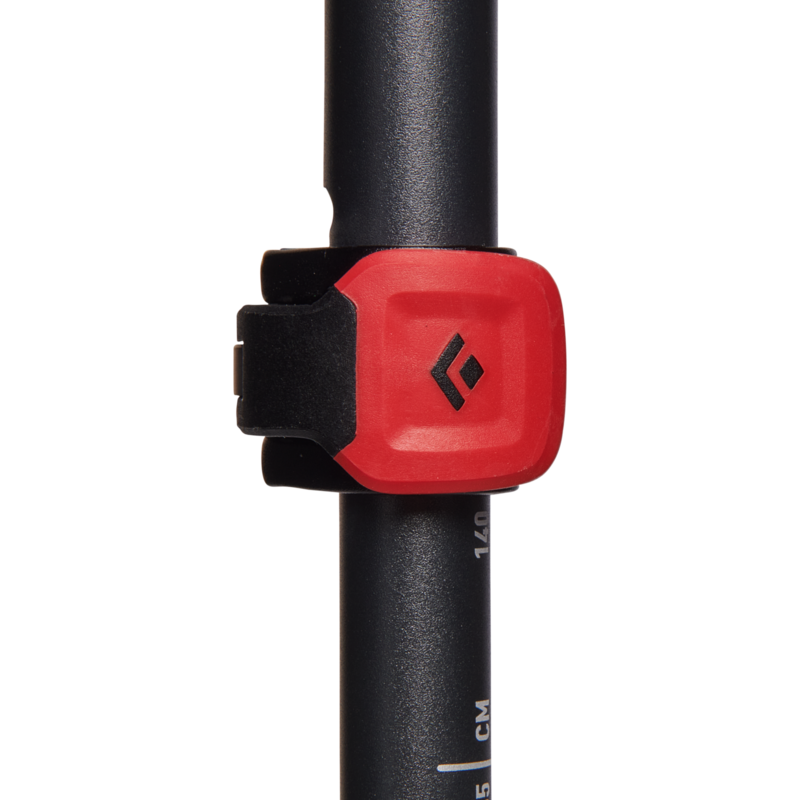 Black Diamond Trekkingstöcke Pursuit M/L Fitnessgerät, grau/rot, 1 Paar, 110-125, Gebraucht