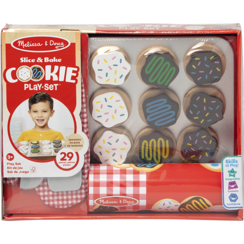 Spin Master Melissa & Doug - Holz Cookie Set Spielküche