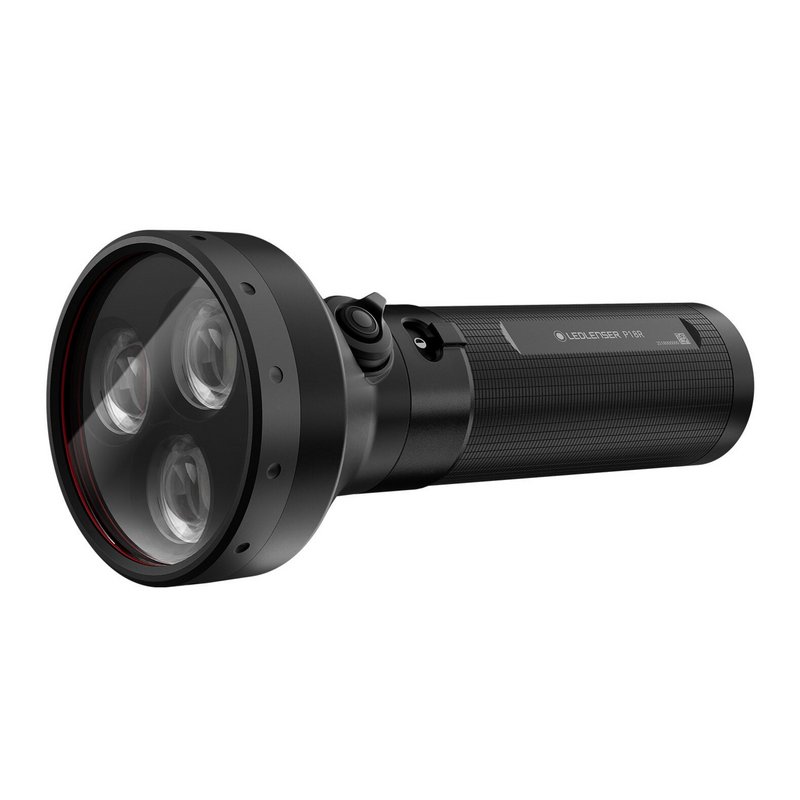 Ledlenser P18R Taschenlampe, schwarz
