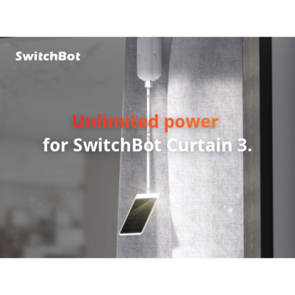 SwitchBot Solar Panel für Curtain 3 Modelle, weiß