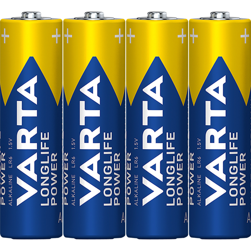 VARTA High Energy Batterie, 4 Stück, AA