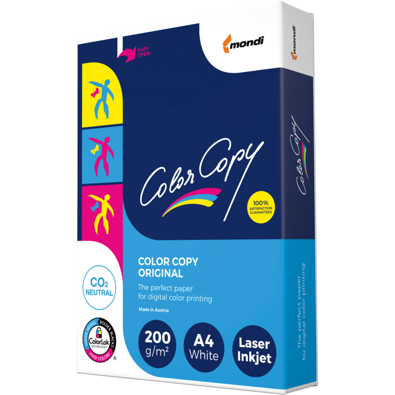 Inapa Color Copy 200g 210x297 R Papier, DIN A4 (250 Blatt), 200 g/m²