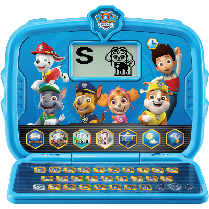 VTech PAW Patrol Lernlaptop Lerncomputer, blau