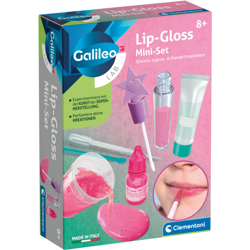 Clementoni Lip-Gloss Mini-Set Experimentierkasten