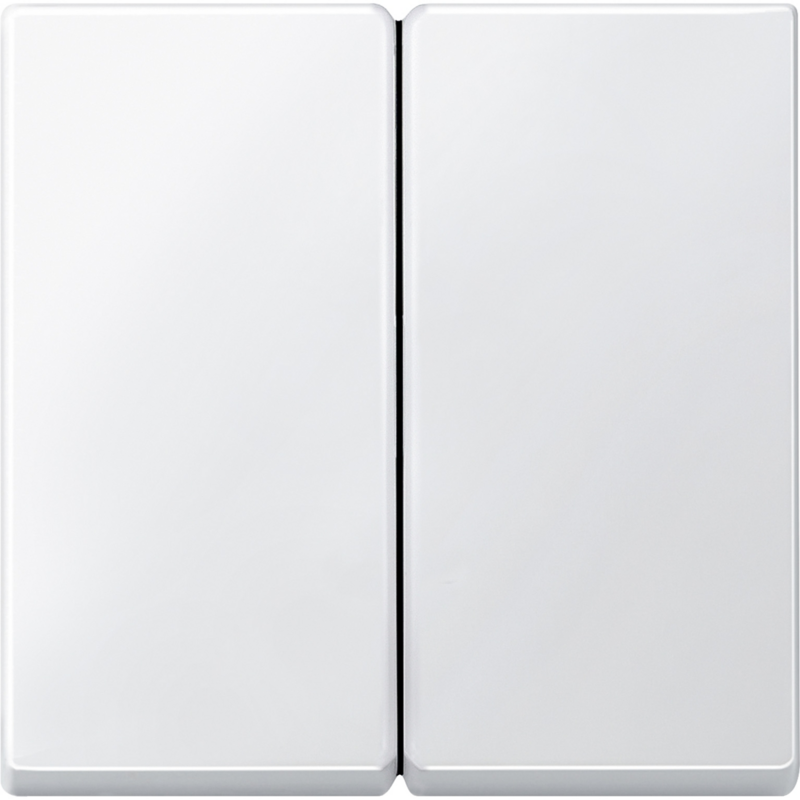 Merten Wippe für Serienschalter, zweiteilige Ausführung, mit Kontrollfenster