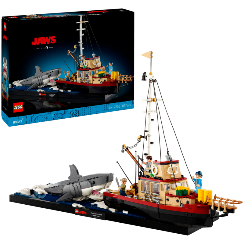 LEGO Ideas Der weiße Hai Konstruktionsspielzeug