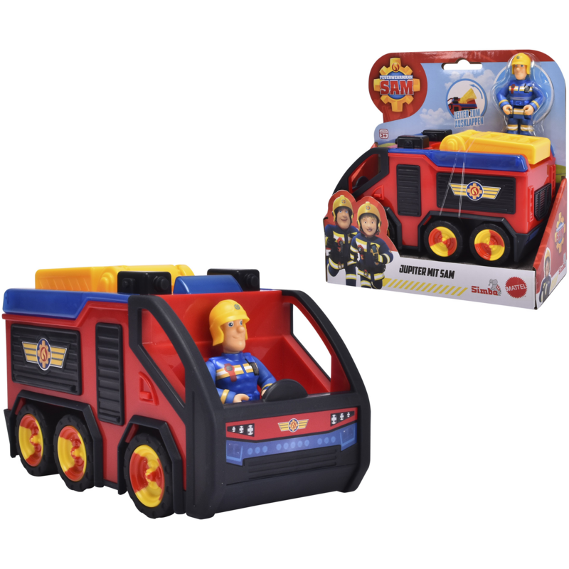 Simba Feuerwehrmann Sam Junior Jupiter Neue Version Spielfahrzeug