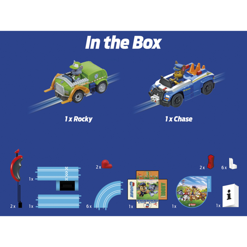 Carrera FIRST Paw Patrol - Ready for Action Rennbahn