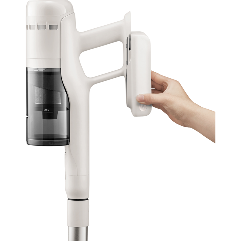 Roborock H60 Hub Stielstaubsauger, weiß