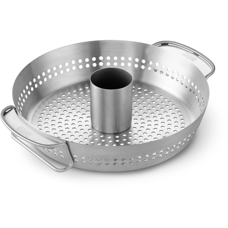 Weber Gourmet BBQ System Geflügelhalter 8838 Grillkorb, edelstahl