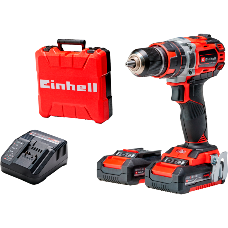 EINHELL Professional Akku-Schlagbohrschrauber TE-CD 18/50 Li-i BL, 18Volt