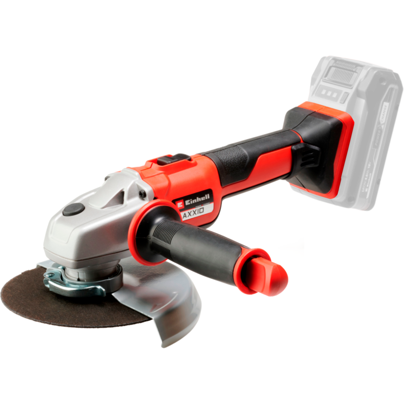 EINHELL Professional Akku-Winkelschleifer AXXIO 18/150, 18Volt, rot/schwarz