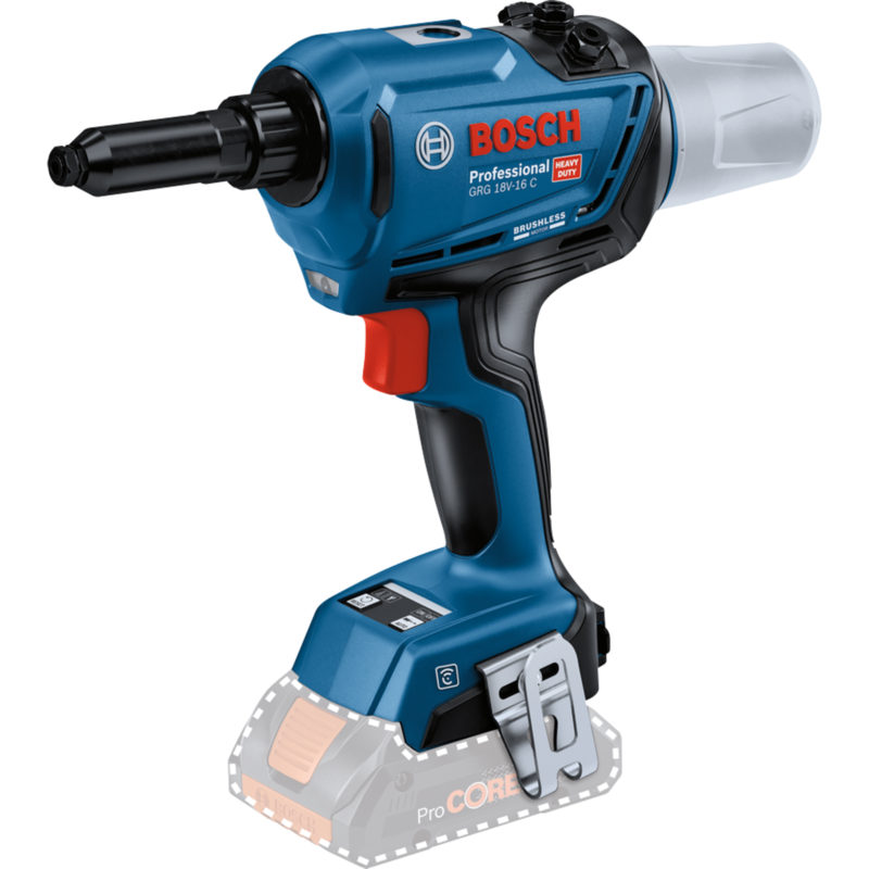 Bosch Professional Akku-Nietpistole GRG 18V-16 C Professional solo, 18Volt