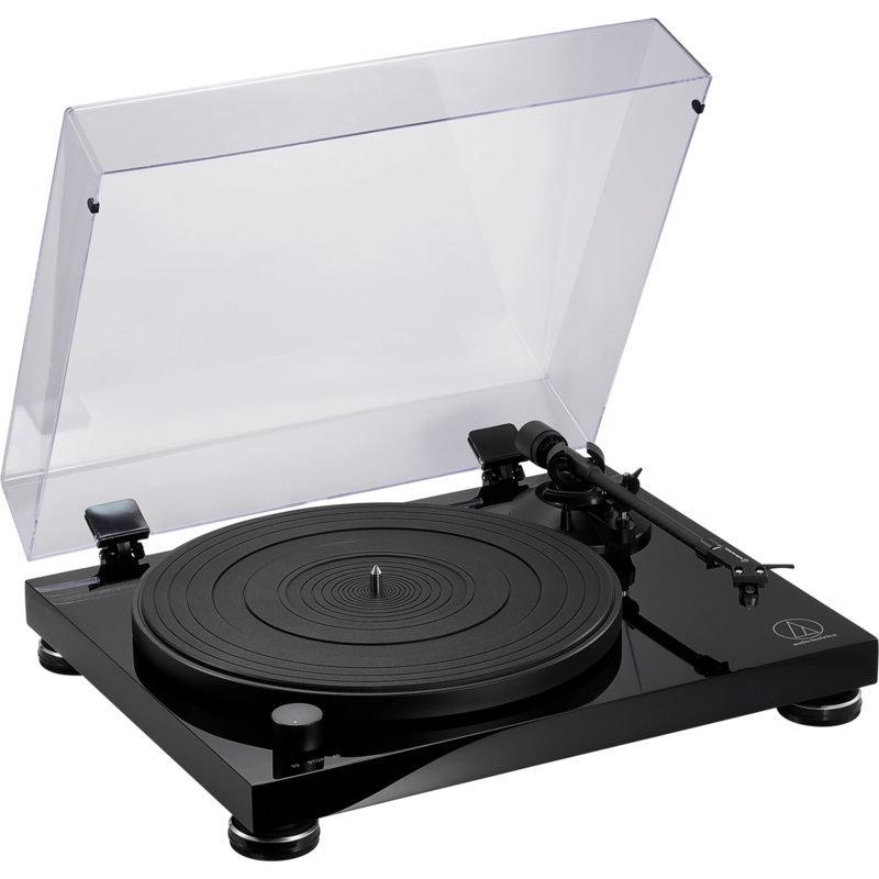 Audio-Technica AT-LPW50PB Plattenspieler, schwarz (glänzend)