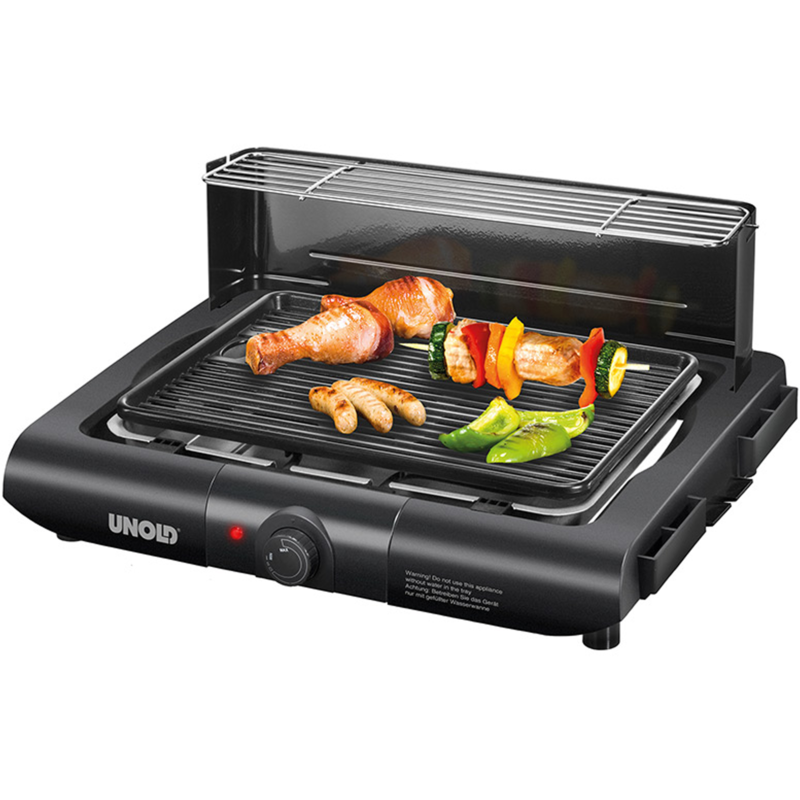 Unold Standgrill 58565 Grill, schwarz, 1.600 Watt, Gebraucht