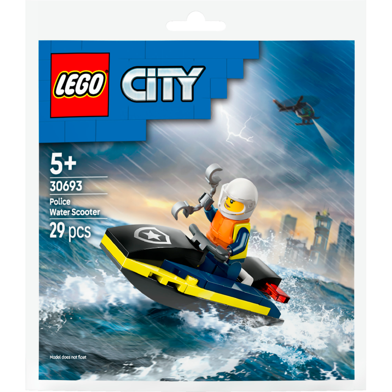 LEGO City Polizei Jetski Konstruktionsspielzeug