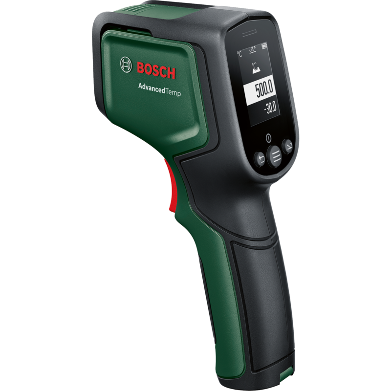 Bosch Heimwerken & Garten Infrarot-Thermometer AdvancedTemp, grün