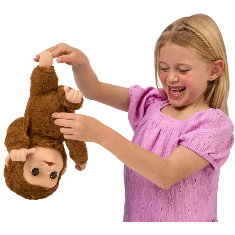 Moose Toys Little Live Pets - Mein kleiner Affe Mango Kuscheltier