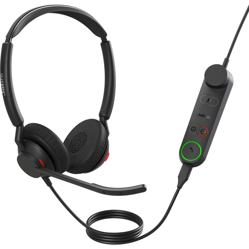 Jabra Engage 50 II Link Headset, schwarz, Stereo, USB-C, UC